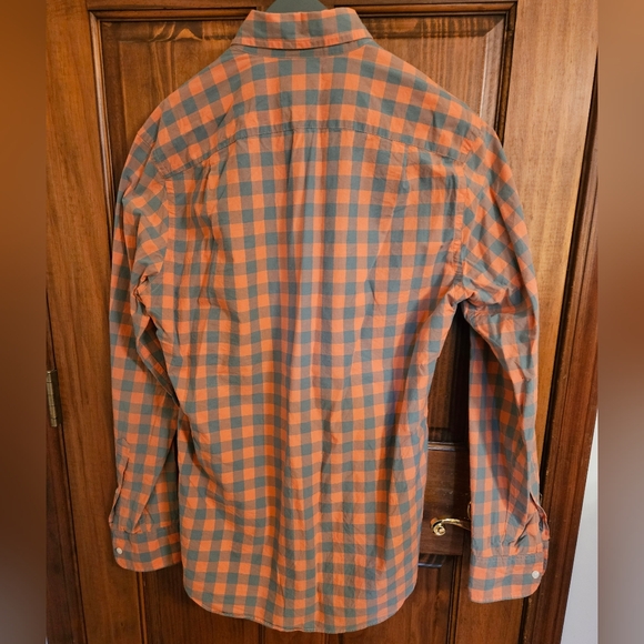 J. Crew Pink and Blue Checkered Button Down Shirt - Picture 2 of 4